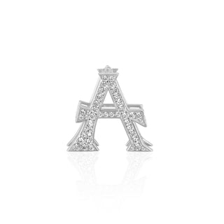 Silver Letter Charm