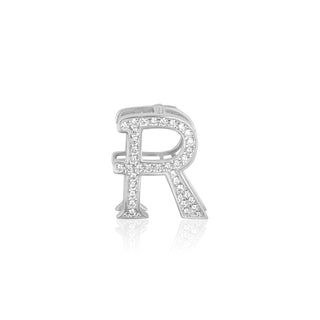 Silver Letter Charm