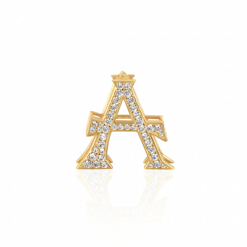 "A" Letter Charm