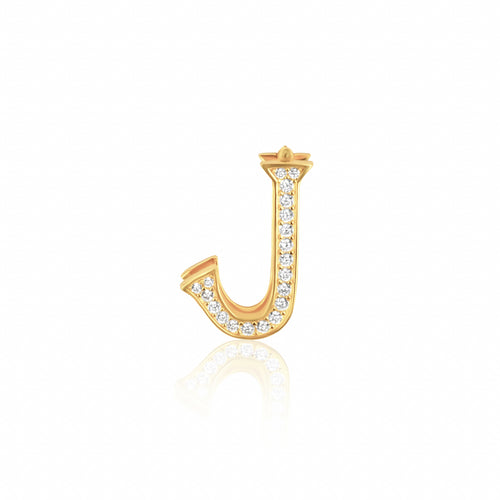 "J" Letter Charm