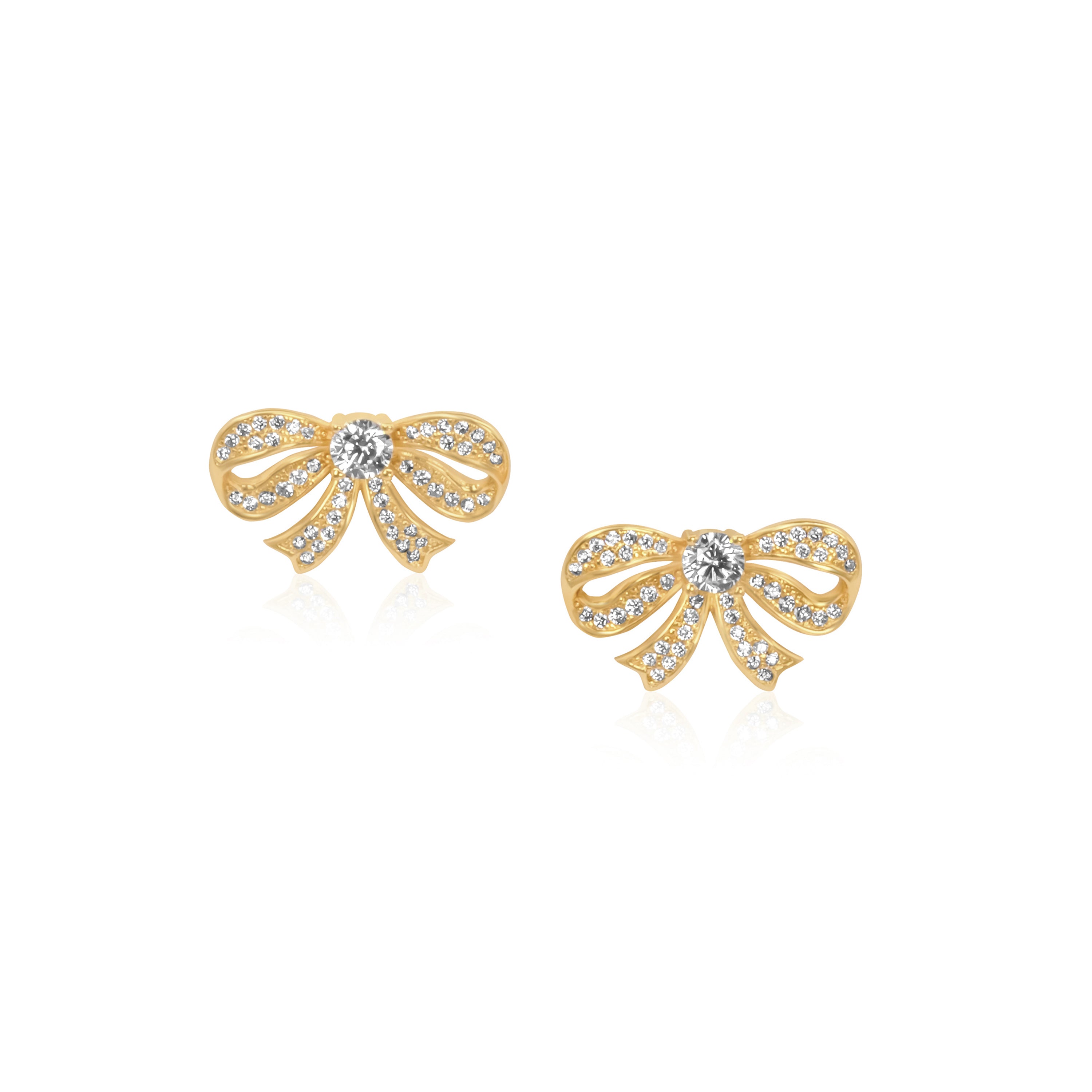 Fluttering Bow Earrings