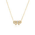Fluttering Bow Necklace