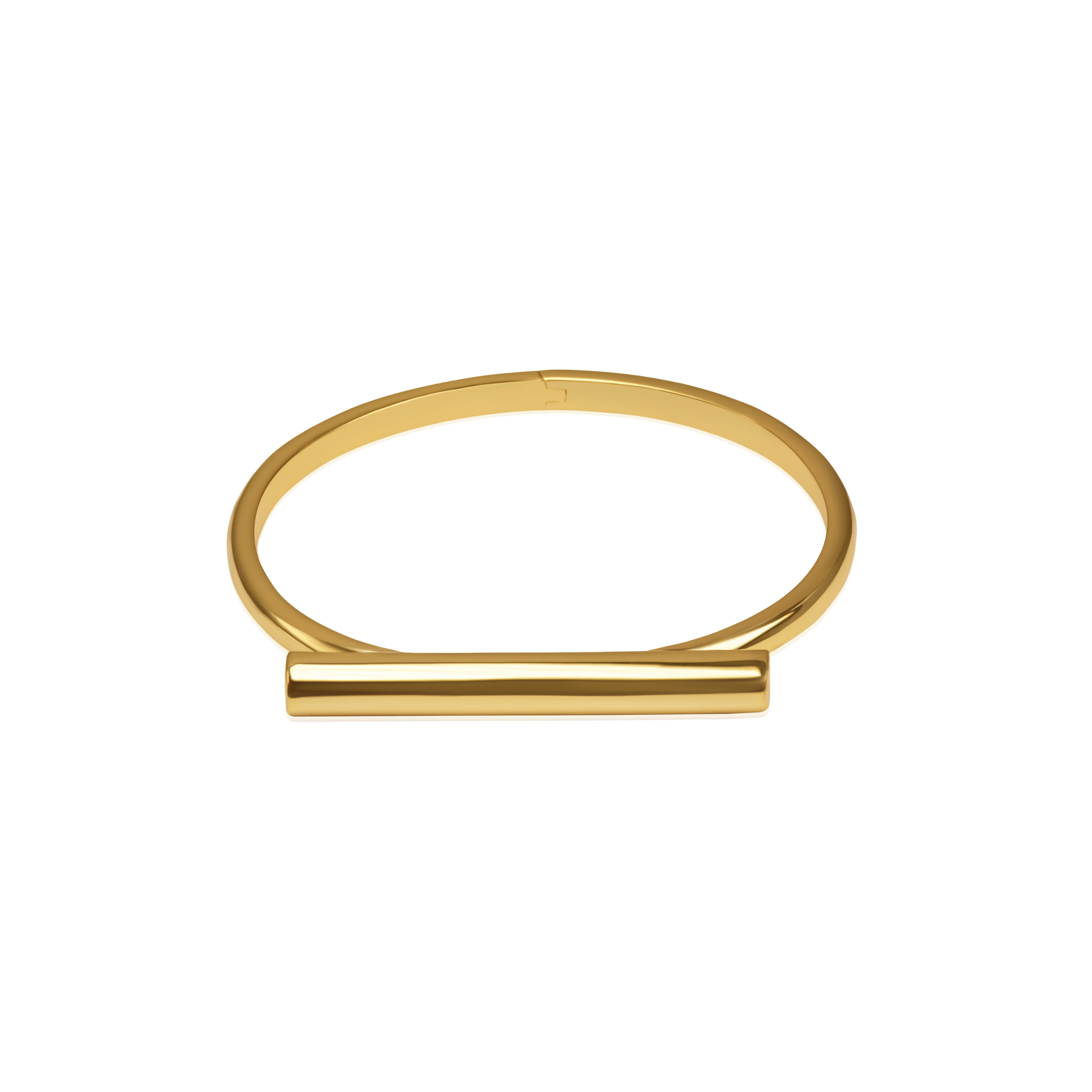 Bar Line Bangle Plain