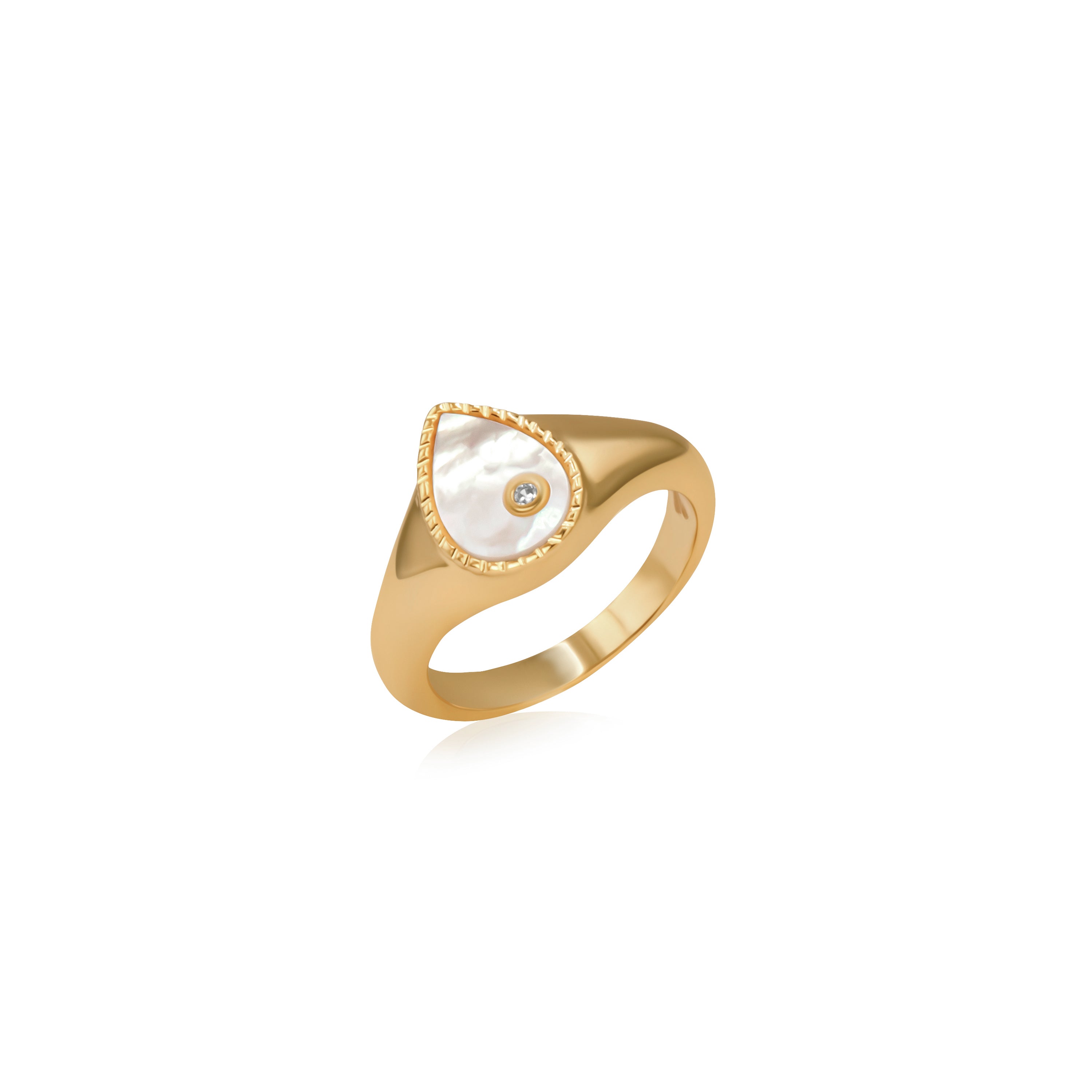 Elara Glimmer Pinky Ring