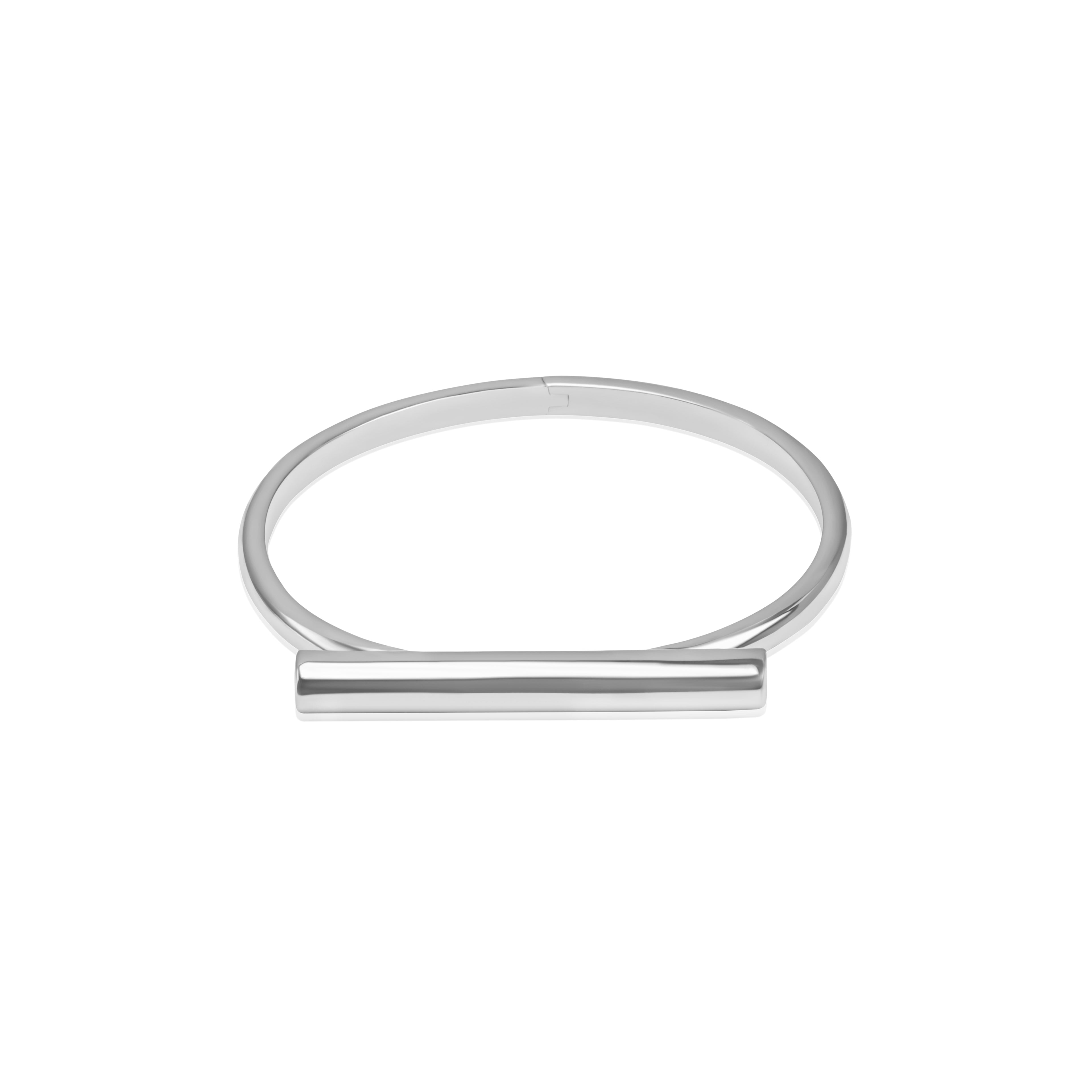 Bar Line Bangle Plain