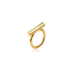 Bar Line Ring Plain