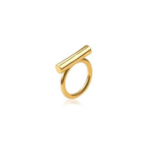 Bar Line Ring Plain