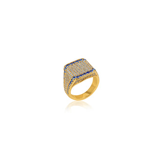 Navy Night Ring