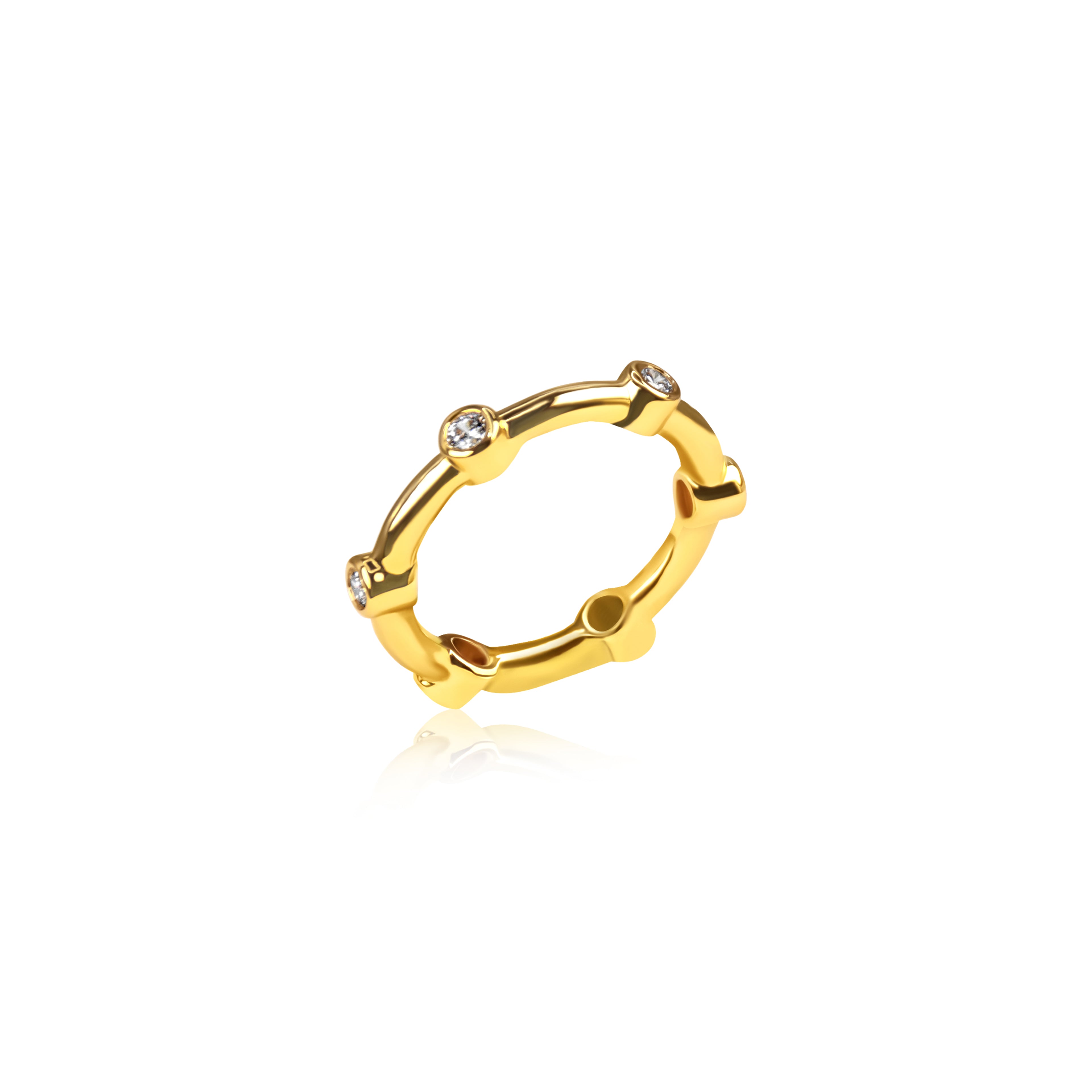 Round Studded Ring