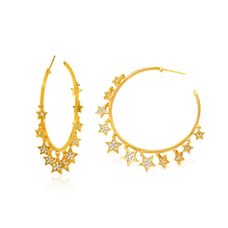 Starlight Hoop Earrings