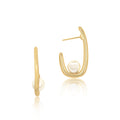 Pear Hamper Earrings