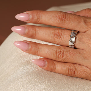 Sadaf Triangle Ring