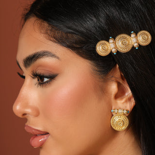 Round Dakka Hair Pin