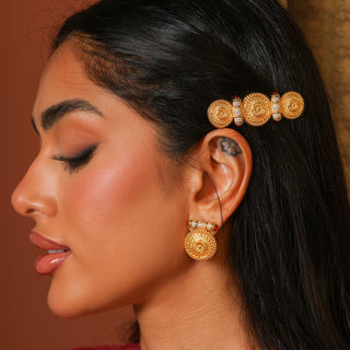 Round Dakka Hair Pin