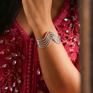 Multiple Wave Bangle