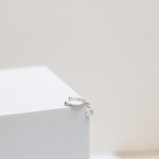 Clear Stone Ear Cuff