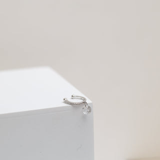 Clear Stone Ear Cuff