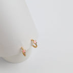 Star Huggie Earrings