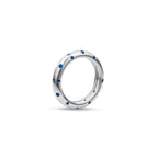 Silver Polka D'or Ring