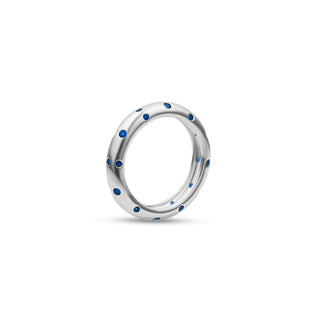 Silver Polka D'or Ring