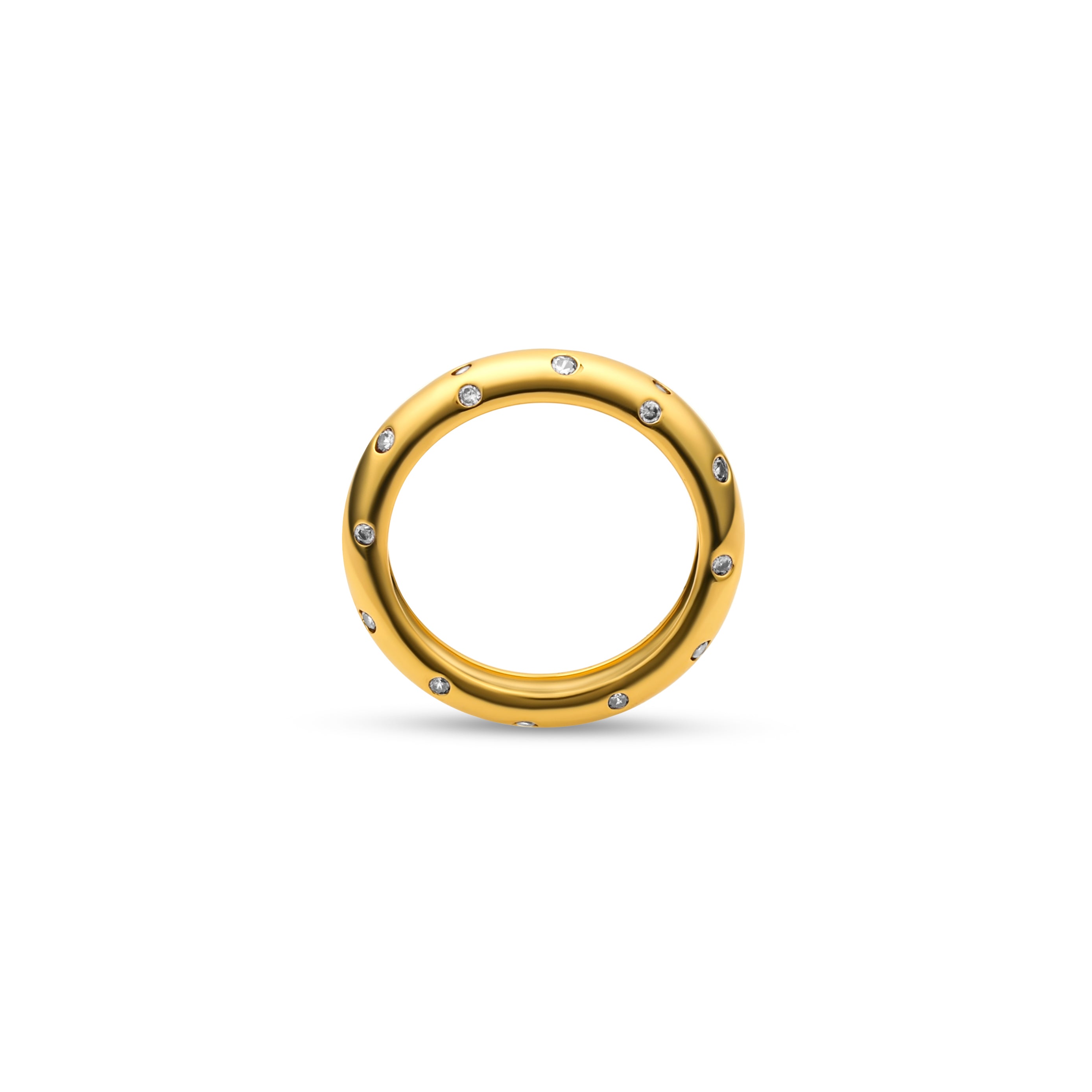 Gold Polka D'or Ring