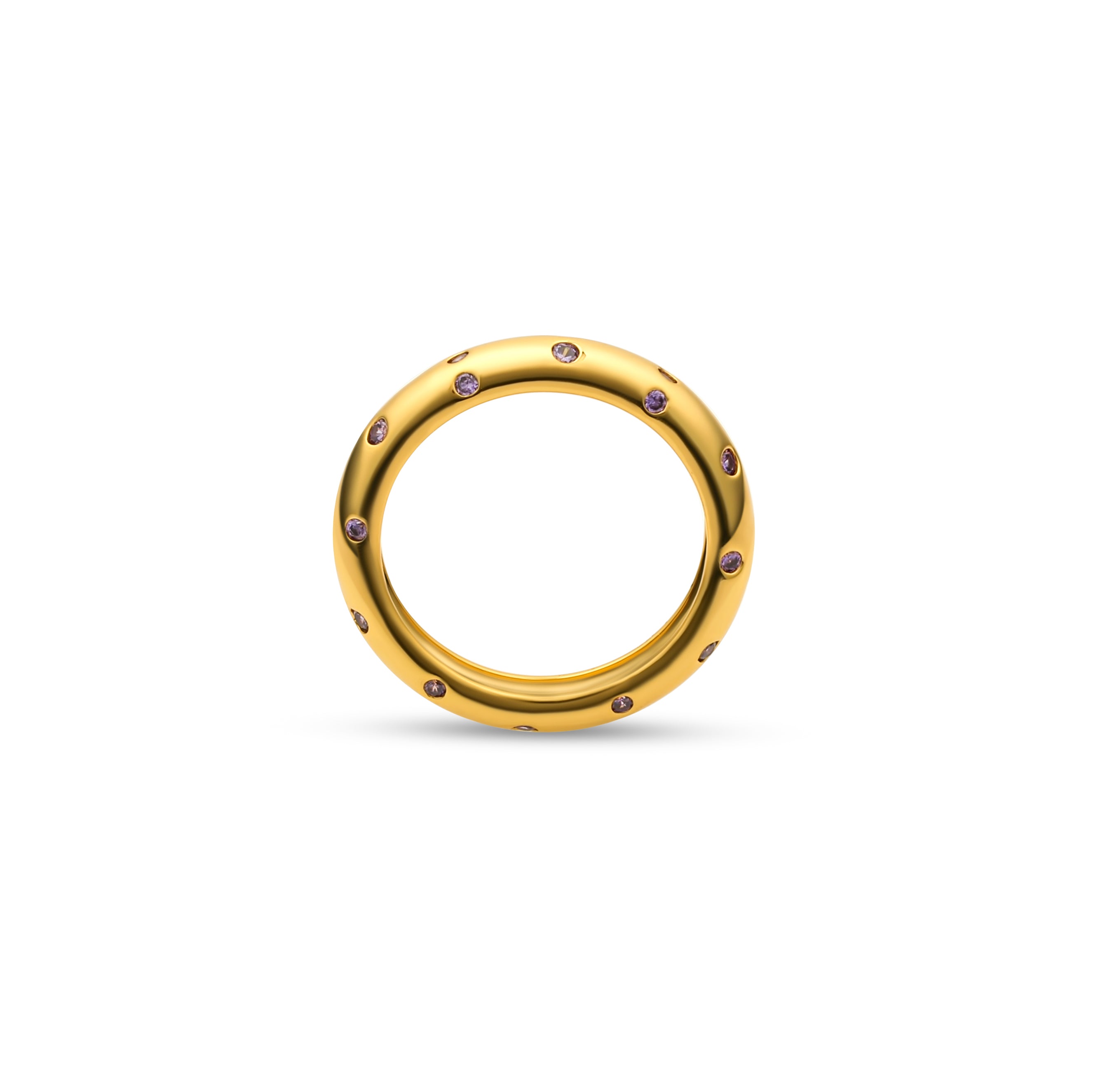 Gold Polka D'or Ring