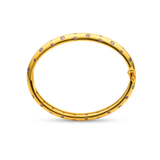Gold Polka D'or Bangle