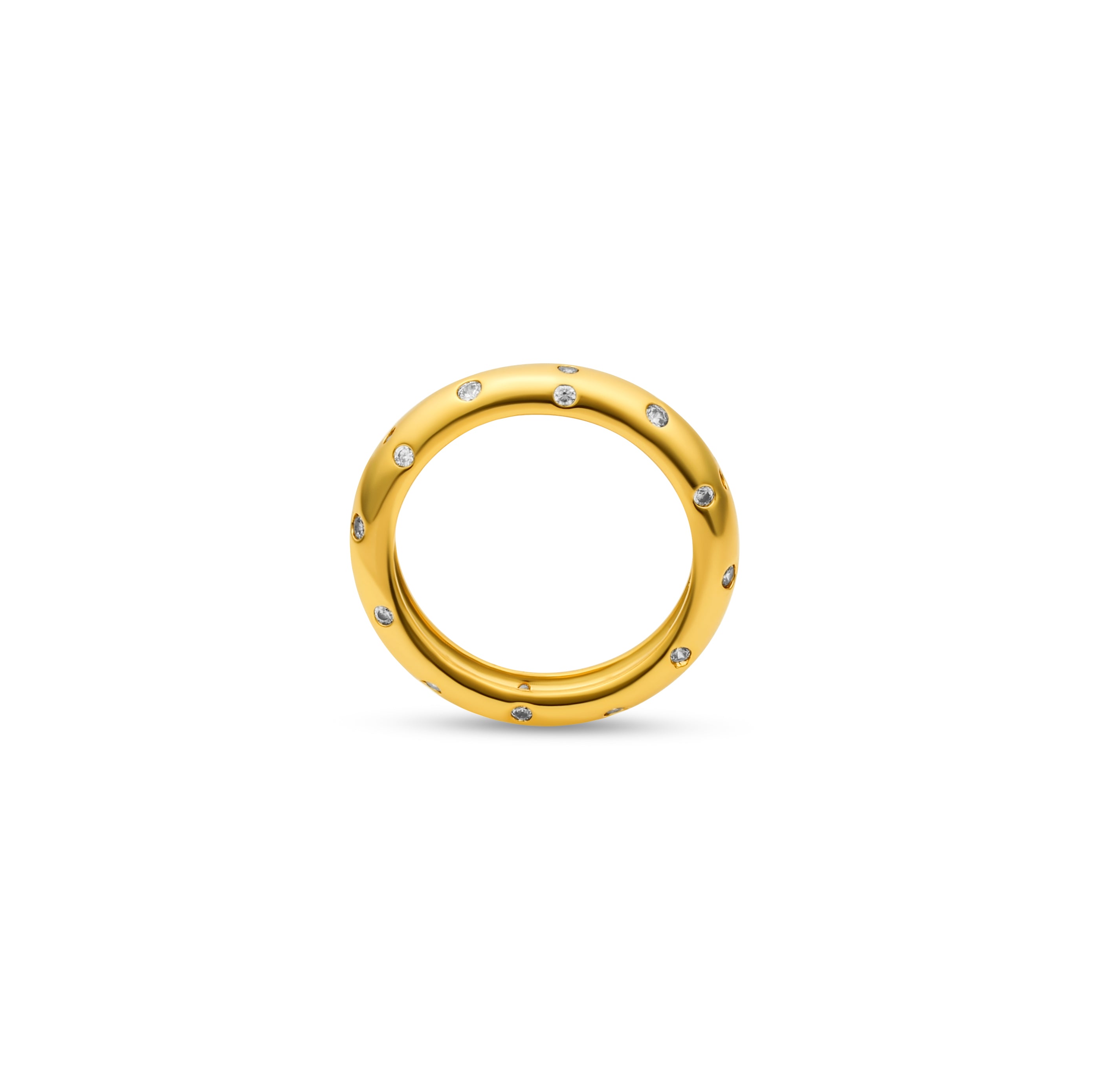 Gold Polka D'or Ring