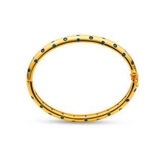 Gold Polka D'or Bangle