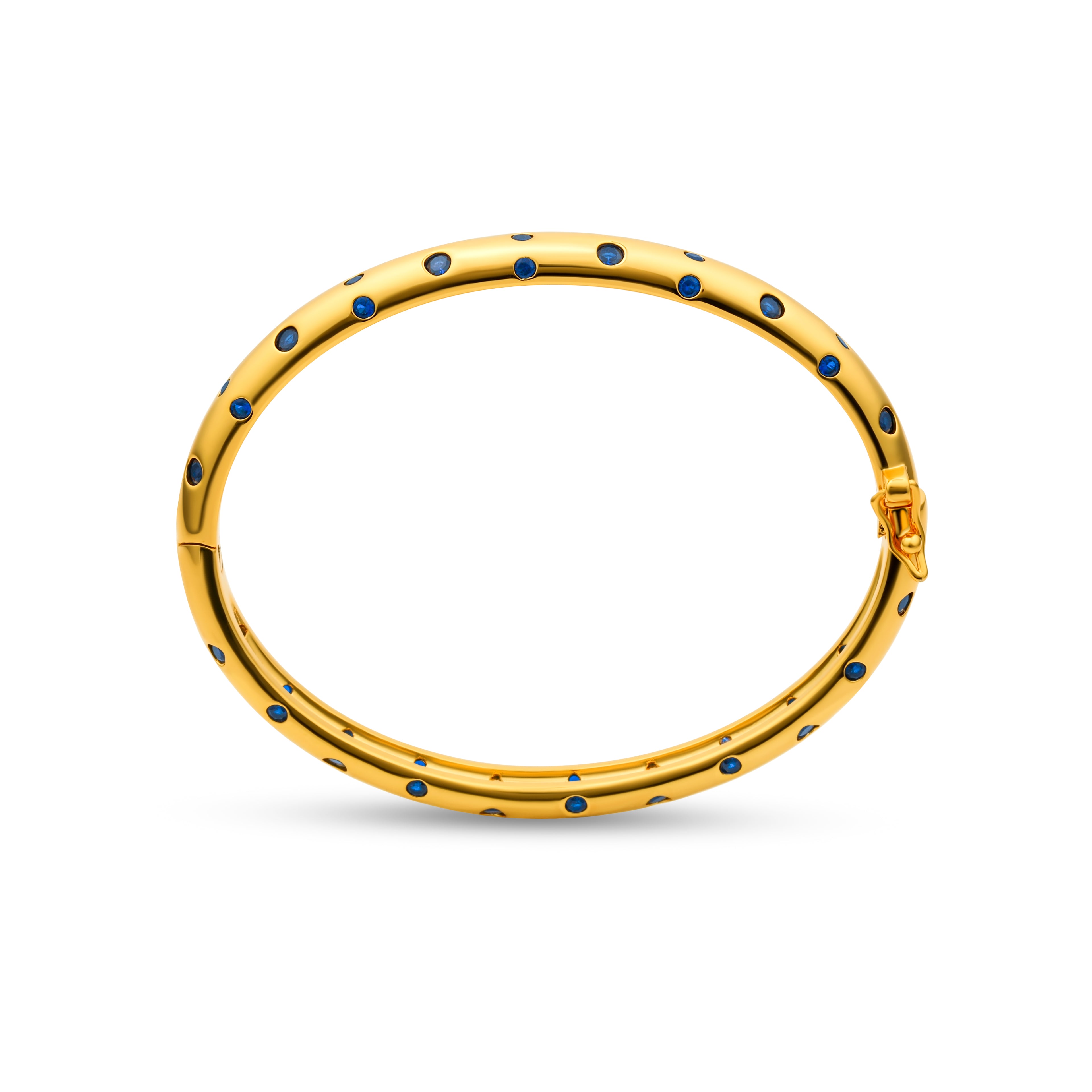 Gold Polka D'or Bangle