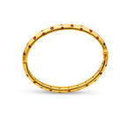 Gold Polka D'or Bangle