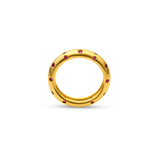 Gold Polka D'or Ring