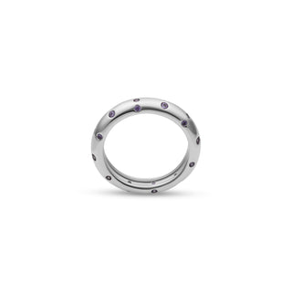 Silver Polka D'or Ring