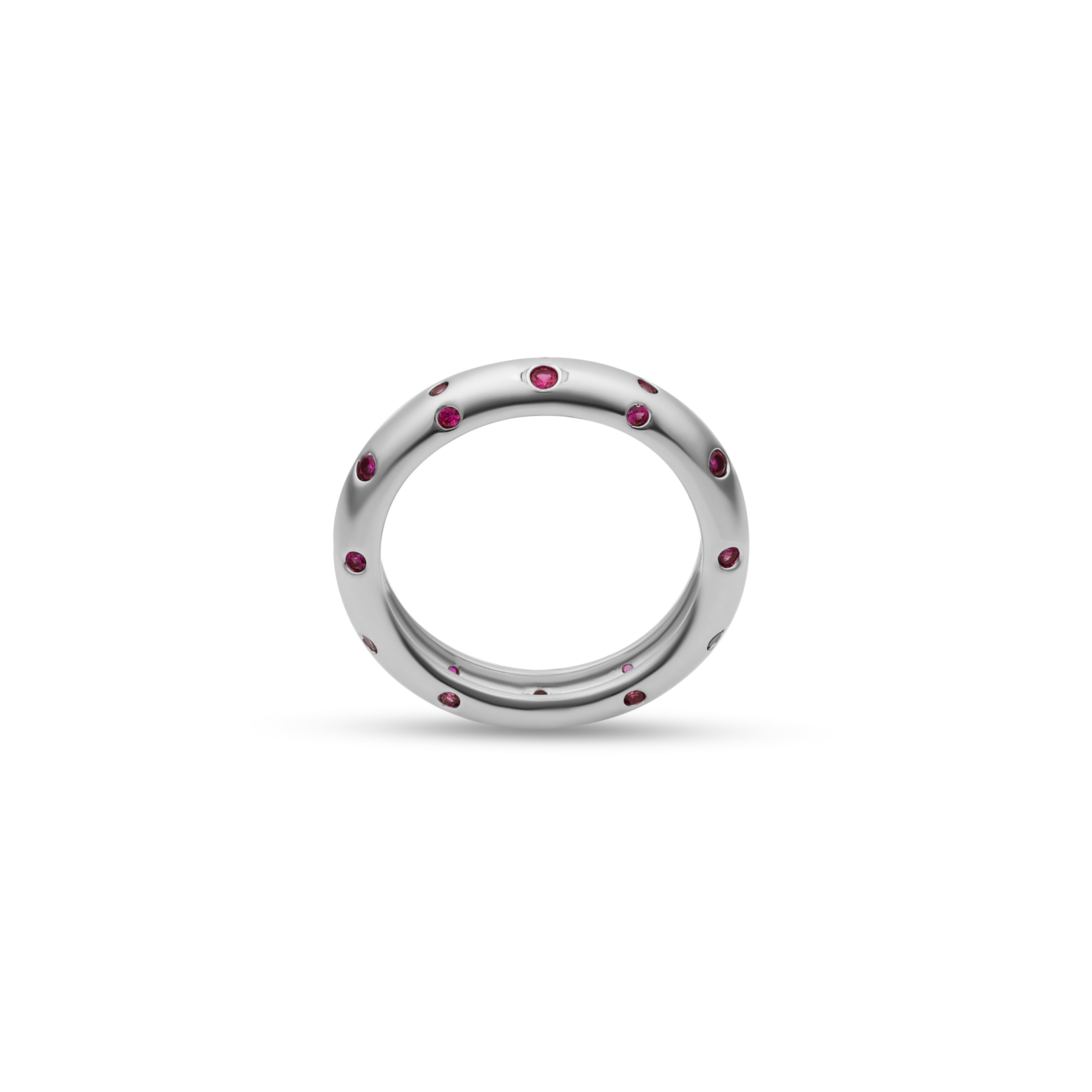 Silver Polka D'or Ring