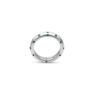 Silver Polka D'or Ring