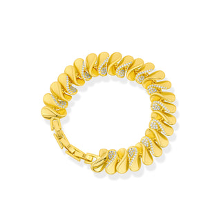 Tilted Wave Bracelet