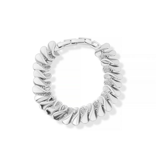 Tilted Wave Bracelet