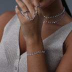 Star Clear Stone Bracelet