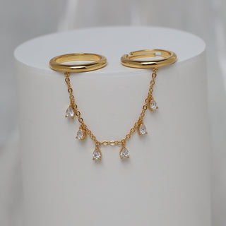 Double Ring Dangle
