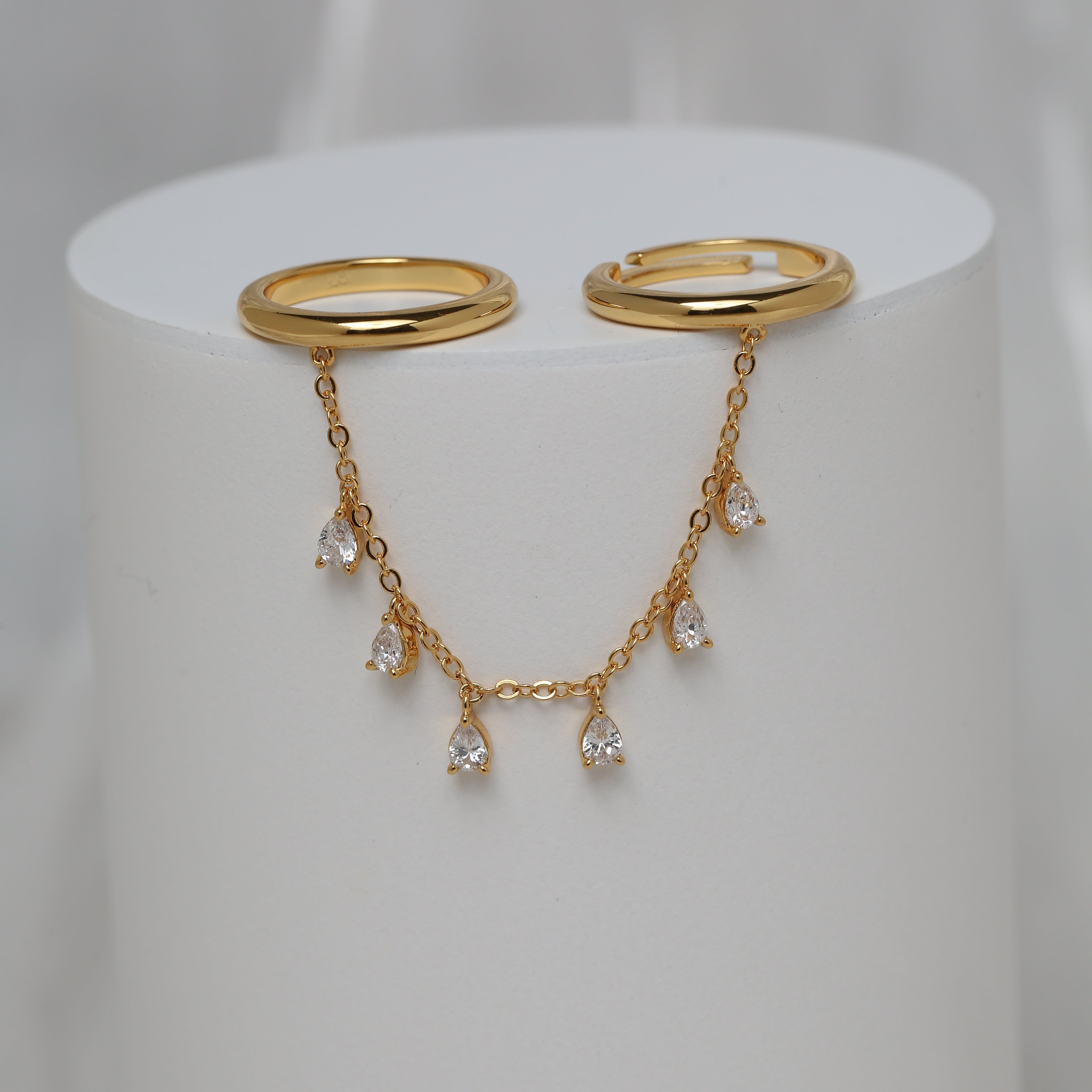 Double Ring Dangle