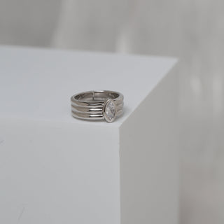 Disco Triple Marquise Ring