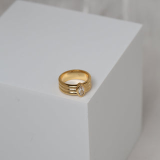 Disco Triple Marquise Ring