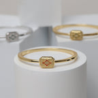 Infinity Plaque Bangle