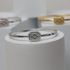 Infinity Plaque Bangle