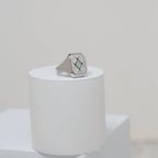 Infinity Plaque Ring