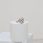 Infinity Plaque Ring