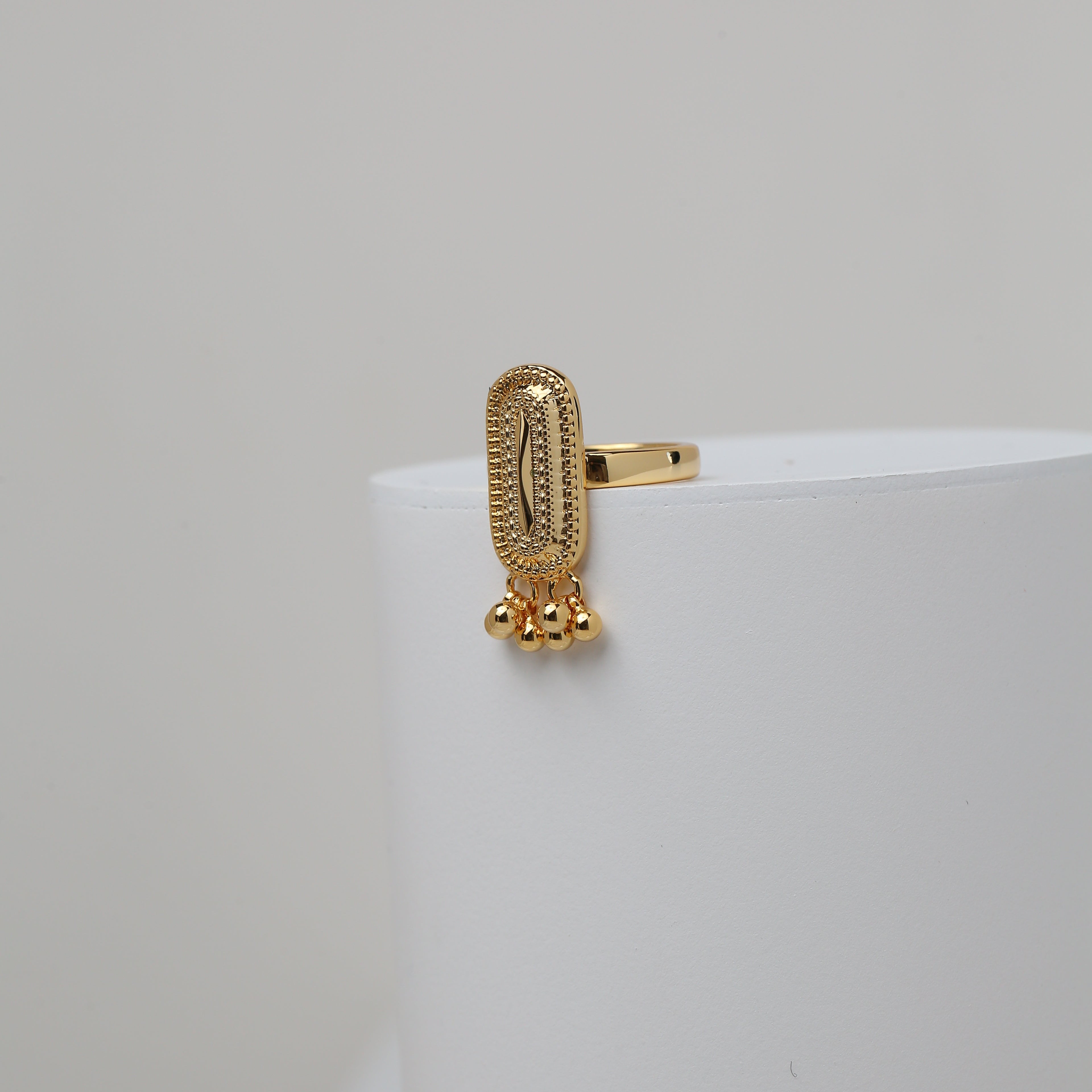 Elongated Oval Dakka Ring