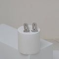Elongated Oval Dakka Earrings
