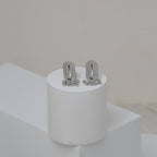 Elongated Oval Dakka Earrings