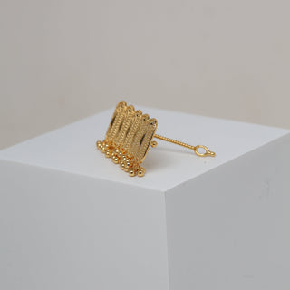 Elongated Oval Dakka Hair Pin